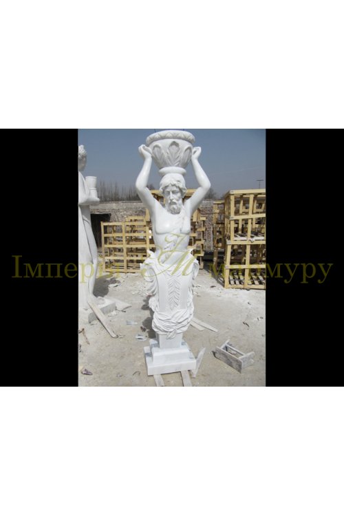 Мраморная скульптура Атлант 16-15